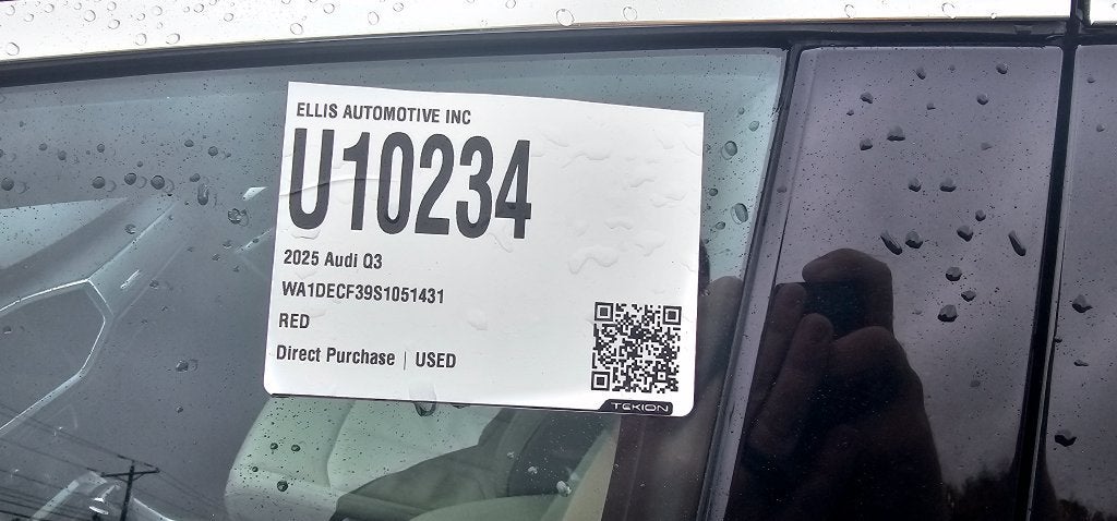 2025 Audi Q3 S line Premium