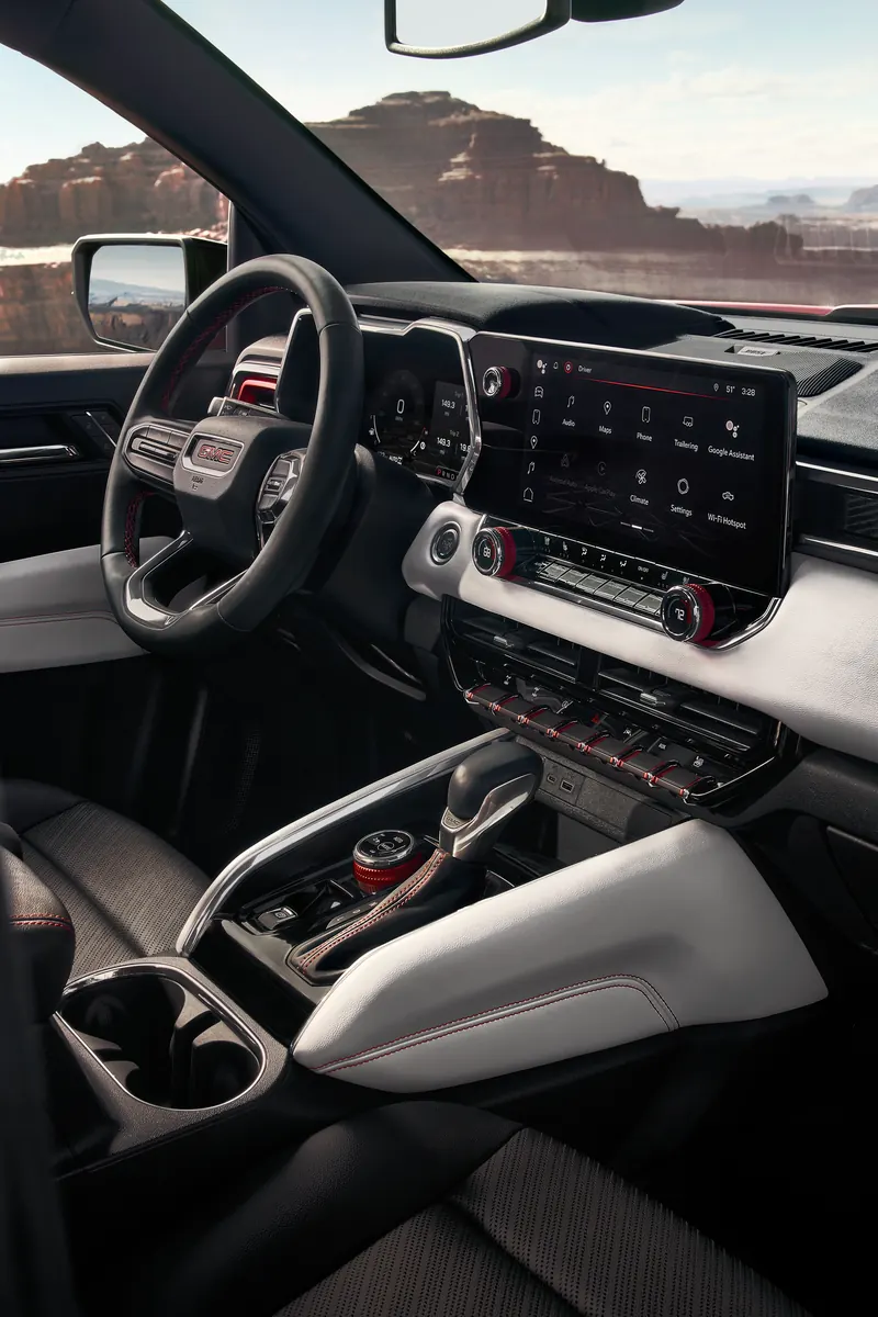 2026 GMC Canyon infotainment system at Ellis GMC in Malone NY