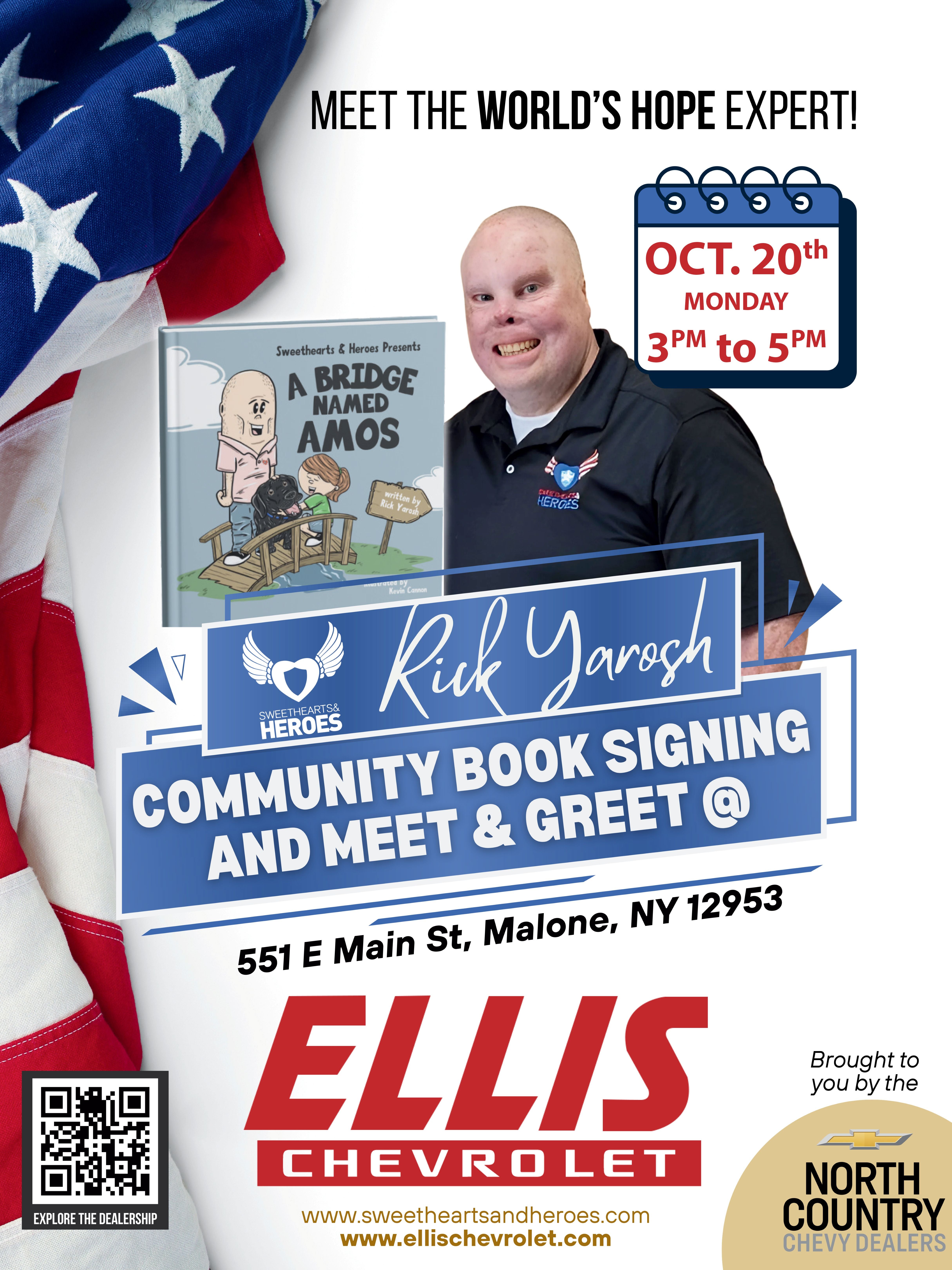 Rick Yarosh Meet & Greet Poster